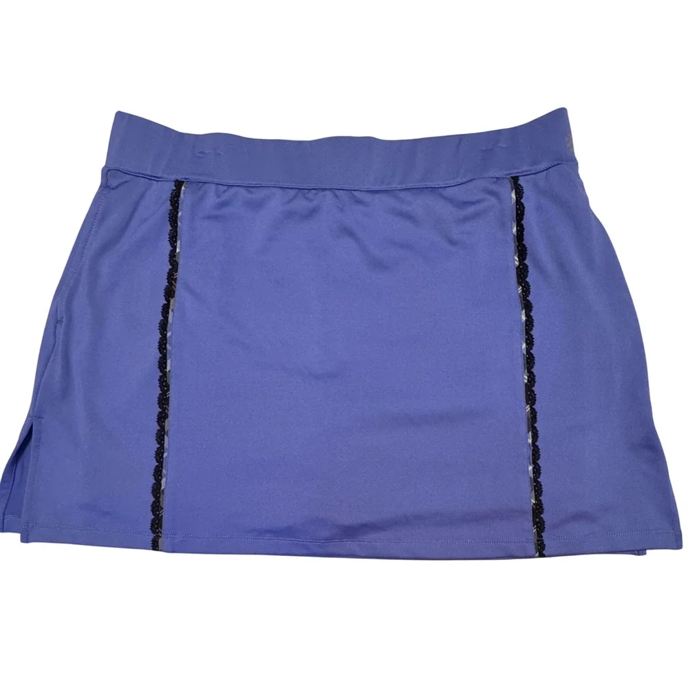 IZOD Golf Skort Womens Large Blue Athletic Activewear Mini Skirt Preppy‎ Shorts